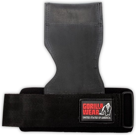 Gorilla Wear Lifting Grips - Lifting straps - One Size - Zwart | bol
