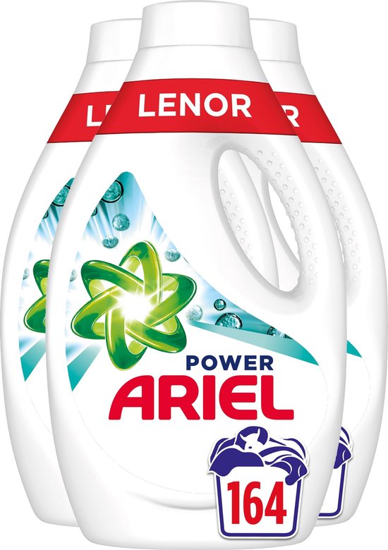 Ariel Wasmiddel +Touch Van Lenor Unstoppables - Voordeelverpakking 4 x 41 Wasbeurten - Vloeibaar Wasmiddel
