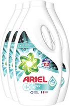 Ariel Vloeibaar Wasmiddel + Touch of Lenor Unstoppables - 4x28 Wasbeurten - Halfjaarbox