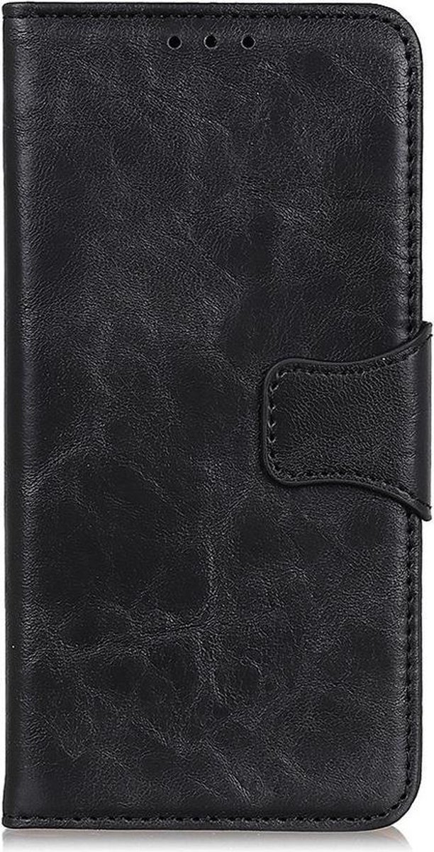 Shop4 - OnePlus Nord N100 Hoesje - Wallet Case Cabello Zwart