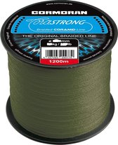 Gevlochten Lijn - Cormoran - Corastrong Green - 1200 meter - 0.12mm 6.4kg