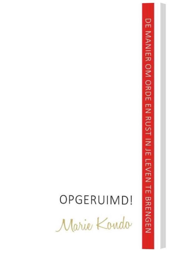 BOEK - OPGERUIMD - Marie Kondo - De manier om orde en rust in je leven te brengen