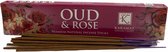 Oud en Rose Wierook Stokjes