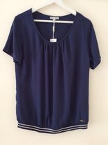 Sophia Perla Adora-Blauw-Blouse-maat 44