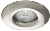 Platte inbouwspot Dusty -Rond RVS Look -Extra Warm Wit -Dimbaar -3.8W -RTM Lighting LED