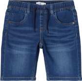 Name-it Jongens Jeans Bermuda Broek Ryan Dnmthayers Dark Blue - 140
