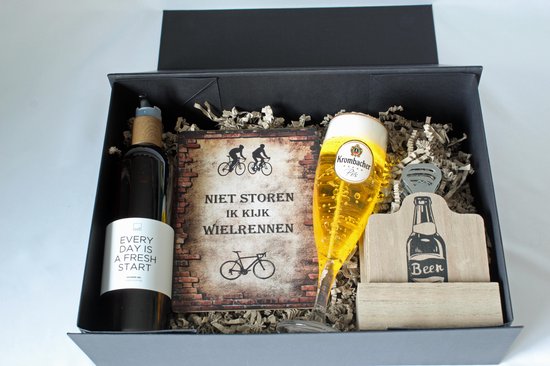 De onze Periodiek Druipend Mannenbox, Cadeau voor hem, Wielrennen, geschenkset, Vaderdag cadeau |  bol.com