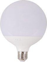 LED Lamp - Aigi Lido - Bulb G120 - E27 Fitting - 20W - Natuurlijk Wit 4000K - Wit - BSE