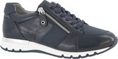 Medicus Dames Donkerblauwe leren sneaker - Maat 41