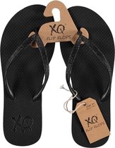 XQ Flipflops - Dames teenslippers - Zwart - Maat 37