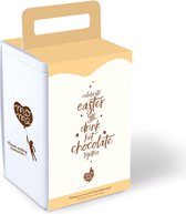 Choc-o-lait Geschenkset "PASEN": 9 chocoladesticks in een tin can