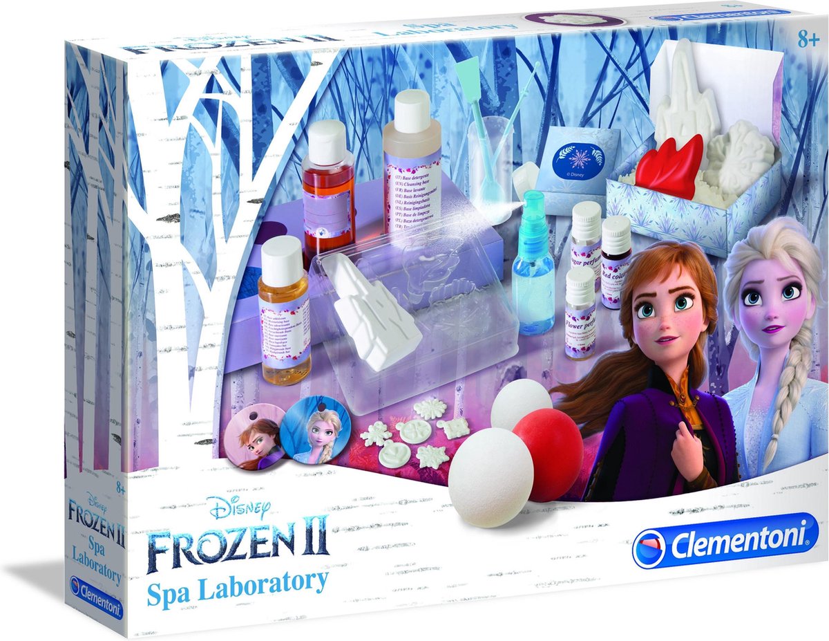 Clementoni - Frozen 2 - Cosmetica Lab (Nederlandse taal) - Experimenteerset, wetenschapslab, wetenschapsdoos