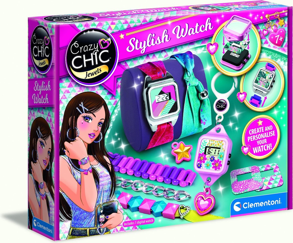 Clementoni - crazy chic - het horloge in jouw stijl afbeelding