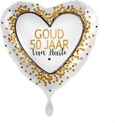 Everloon - Goud 50 Van Harte - 43cm - Voor huwelijk jubileum