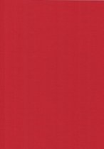 20 Linnen kaarten papier - A5 - Rood - Cardstock - 21 x 14,8cm - 240 grams - karton