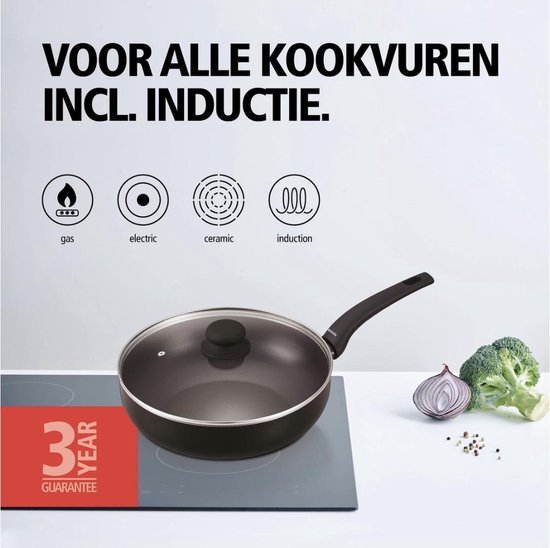 Brabantia Hapjespan met deksel