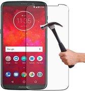 Screenprotector Glas - Tempered Glass Screen Protector Geschikt voor: Motorola Moto Z3 Play