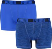 PUMA active microfiber grizzly boxers 2P blauw II - XXL