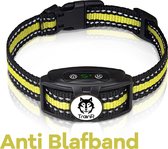 TrainR Anti Blafband - Diervriendelijk - Anti Blaf Apparaat - Geel - Anti Blaf - Halsband - Hond - Blafband - Trainingshalsband