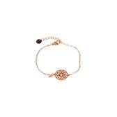 Go Dutch Label Armband Dream Catcher Peach Goud B0383-1