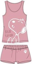 Snoopy dames shortama " Still tired ", maat M