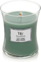 Woodwick Sage en Myrrh medium