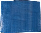 Silverline Afdekzeil/dekzeil - blauw - waterdicht - UV bestendig - kunststof 65 gr/m2 - 610 x 900 cm