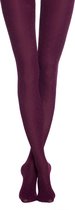 Trendy damespanty fijn gestipt, 50-DEN, bordeaux rood, Large (4).