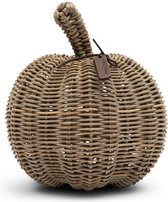 Rustic Rattan Pumpkin S