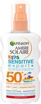 Garnier Ambre Solaire ZonnebrandSpray Kids, sensitive expert+, SPF 50+, 200 ml
