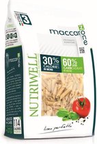 Ciao Carb | Nutriwell | Penne | 1 x 250 gram  | Eiwitrijke voeding | Koolhydraatarm | Gezonde Pasta