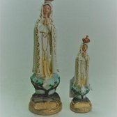 Fatima met Drie Witte Duiven - 15 x 4.5 x 4 cm - Beeld