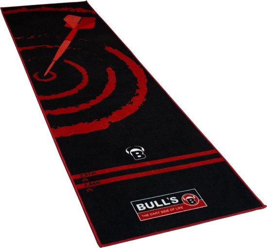 Afbeelding van het spel Bull's Dartmat 280 x 80cm Rood