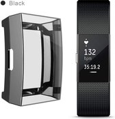 Fitbit Charge 2 TPU case - zwart