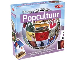 Tactic De coolste popcultuur ter Wereld – Kaartspel – Quizspel – Films Muziek Games en Iconen – Kennis en Herkenning – Van de Wereld Serie – 2 of Meer Spelers – Vanaf 12 Jaar