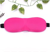 Slaapmasker - oogmasker - bescherm wimperextensions - roze