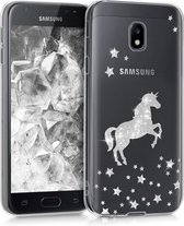 kwmobile telefoonhoesje voor Samsung Galaxy J3 (2017) DUOS - Hoesje voor smartphone - Eenhoorn design