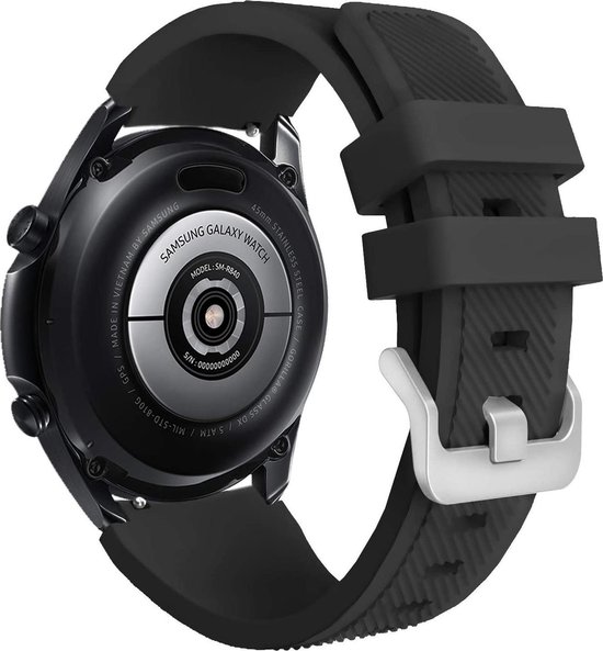 Samsung Galaxy Watch 3 41mm Armband Original Siliconen Smartwatch bandje - Geschikt voor Samsung Galaxy Watch 3 41mm