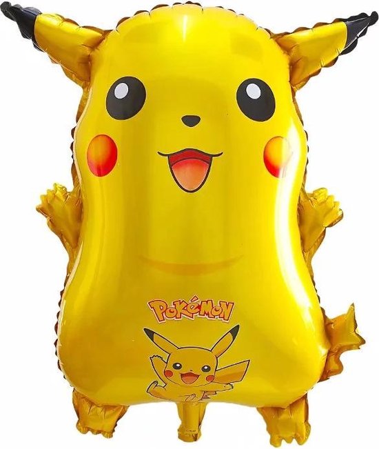 Pokemon Balloons Set - Ballon - Pikachu - Charmander - Venusaur - Squirtle  - Pokeball | bol.