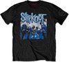 Slipknot - 20th Anniversary Tattered & Torn Heren T-shirt - S - Zwart