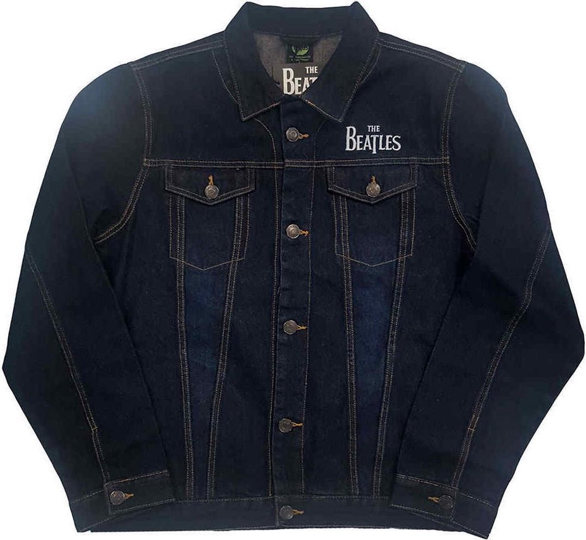 The Beatles Jacket -S- Drum Logo Blauw