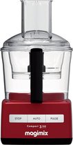 Magimix - Compact 3160 - Inductiemotor - Professionele messen - 30 jaar motorgarantie - Rood