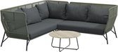 4 Seasons Outdoor Altoro modulair hoek loungeset 4-delig rope