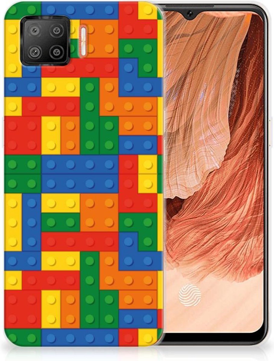 Back Cover voor OPPO A73 4G TPU bumper Blokken