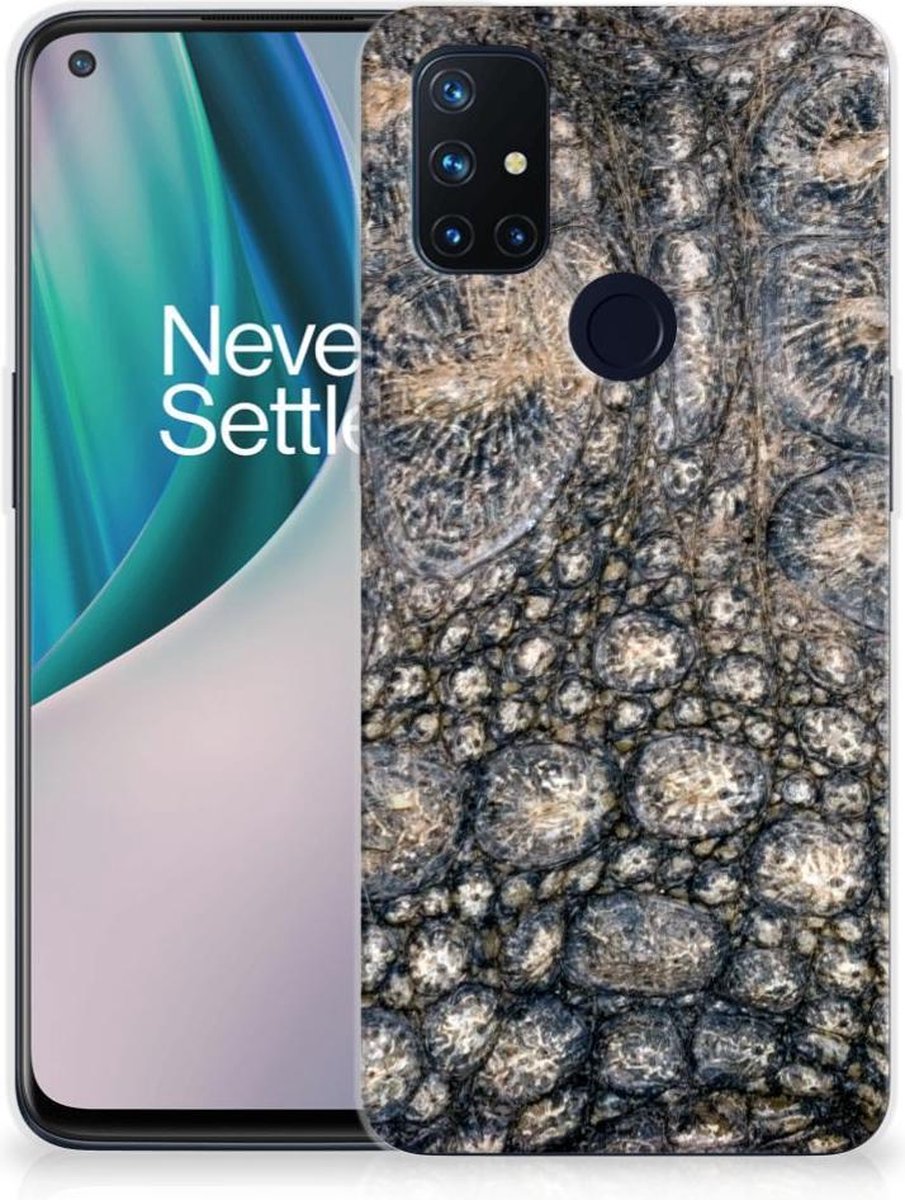 OnePlus Nord N10 5G TPU Hoesje Krokodillenprint