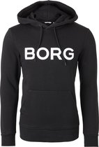 Björn Borg hoodie sweatshirt (dik) - zwart -  Maat: M