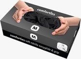 Comforties Soft nitril Easyglide Zwart 100 stuks Maat: M Comforties - Zwart - Nitril - Premium Kwaliteit