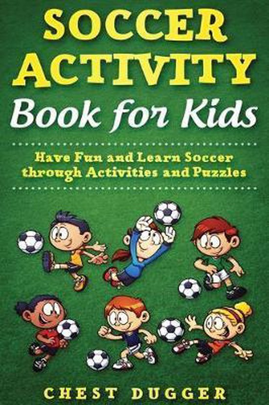 Soccer Activity Book for Kids - cover
