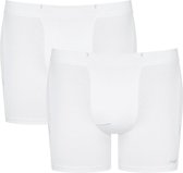 Sloggi Heren MADE 2-Pack Short Boxing Champ Wit S (4)