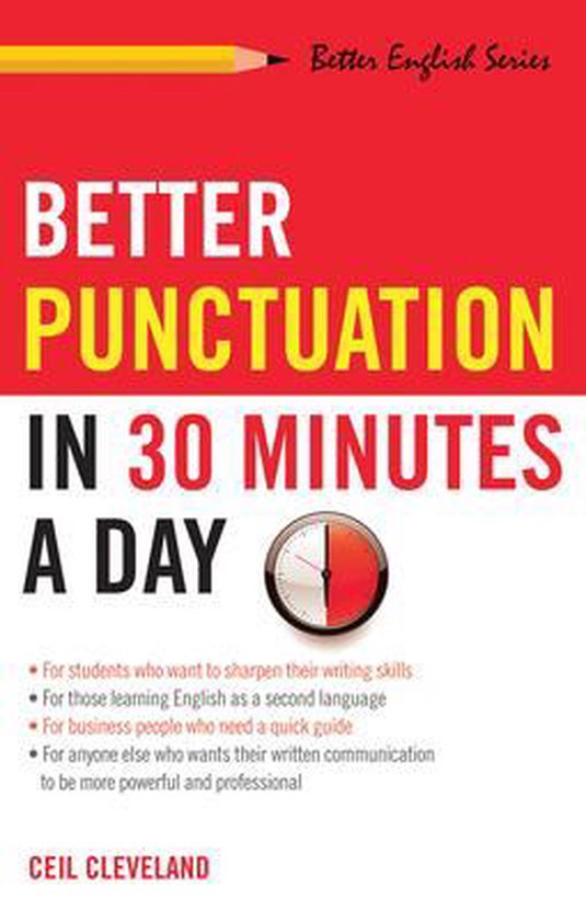 Better Punctuation in 30 Minutes a Day - cover